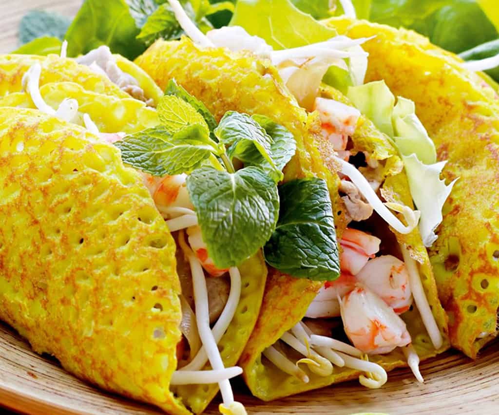 Bánh xèo đậm chất miền trung