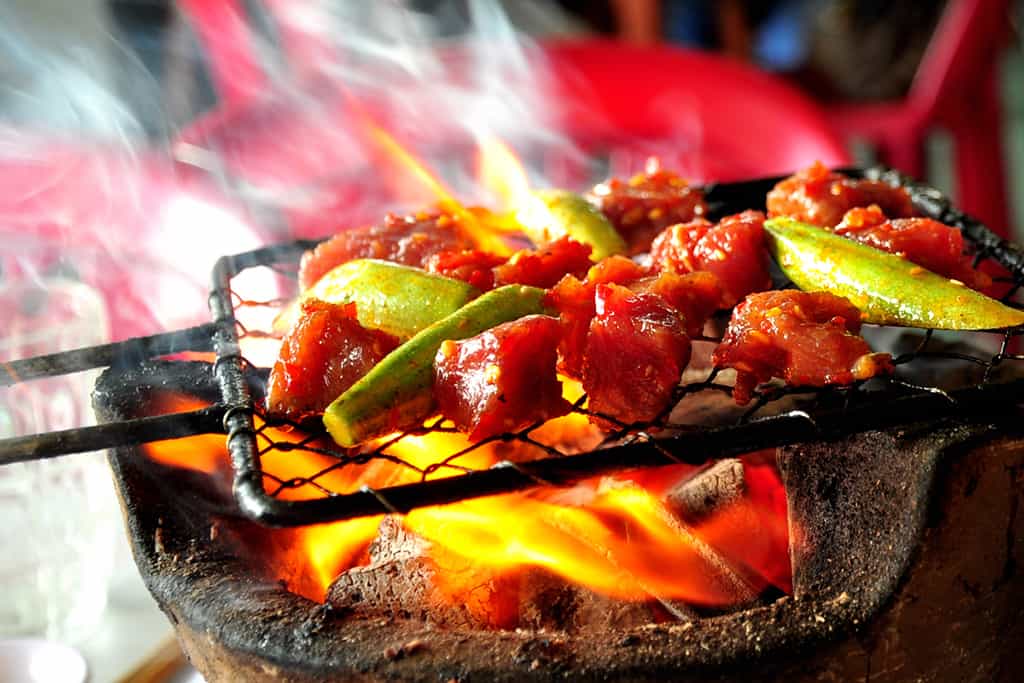 Bò nướng lạc cảnh