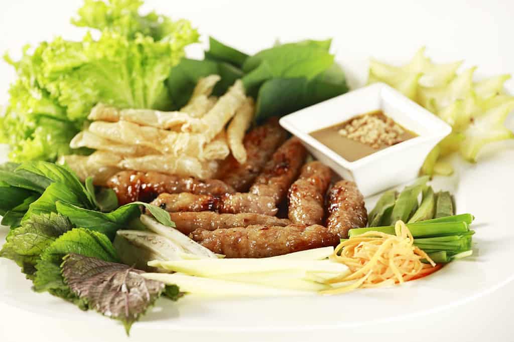 Nem nướng Ninh Hòa với Nước chấm thần thánh
